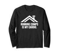 Running Comps es mi Cardio - Funny Realtor Manga Larga