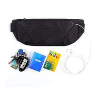 Running Fanny Pack Mens, Packs Fanny para Mujeres Que Ejecutan el Método de Apertura de la Cremallera de Cintura con Cintura 65-140 Cm Unisex Ajustable para un Teléfono