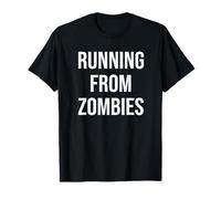 Running from Zombies, Divertido Entrenamiento físico para Correr en el Gimnasio Camiseta