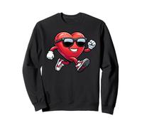 Running Heart Cardio for Marathon Runners Sudadera