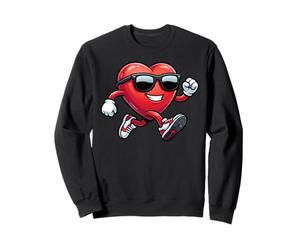 Running Heart Cardio for Marathon Runners Sudadera