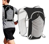 Running Hydration Vest - 34 x 43 cm Lightweight Waterproof Bag | Nylon And Breathable Stretch Fabric Hydration Running Vest For Cycling Hiking Camping Climbing Runners Women Men Outdoor Sports Fitness