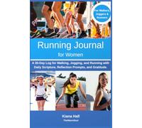 Running Journal for Woman: A 30-Day Log for Walking, Jogging, and Running with Daily Scripture, Reflection Prompts, and Gratitude.