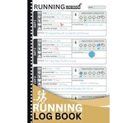 Running Log Book: Track Daily Runs, Races, Goals, and Achievements | Running Journal for Runners of All Levels