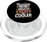 Running Mom Just Like A Regular Mom Only Cooler - PopSockets PopGrip para MagSafe