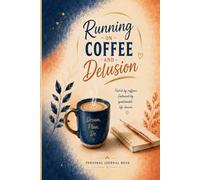 Running On Coffee And Delusion: A Beautifully Designed Motivational Journal for Dreamers, Overthinkers, and Coffee Lovers