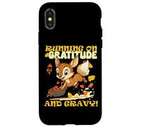 Running ON Gratitude and Gravy Carcasa para iPhone X/XS