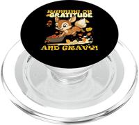 Running ON Gratitude and Gravy PopSockets PopGrip para MagSafe