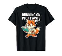 Running On Trama Twists Iced Fox Reader Cute Camiseta