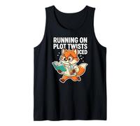 Running On Trama Twists Iced Fox Reader Cute Camiseta sin Mangas
