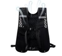 Running Phone Holder Vest - de transporte transpirable | Hydration Cycling Reflective Chest Pack, para botella de agua, llaves, teléfono celular, almacenamiento de tarjetas