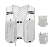 Running Phone Holder Vest - Lightweight Adjustable Traveling Chest Pack | Lightweight Running Hydration Vest for Women Men Cycling Riding Hiking Backpacking