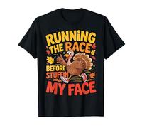 Running The Race Before Stuffing My Face Turkey Trot Running Camiseta