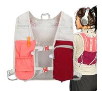 Running Vest For Men - Quick-Dry Chest Phone Holder Vest | Portable Fitness Hydration Pack For Men and Women | Breathable Reflective Outdoor Running, Jogging, Hiking, Cycling, Trail