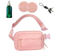 Running Waist Packs, Impermeable Waist Backpack, Fanny Pack Men Women, Adjustable Secure Fit, Lightweight Sweat-Resistant Design, Perfect for Workout, Running, Outdoor Activities, rosa, Se référer au