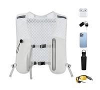 Running Water Vest, Adjustable Hydration Pack, 40x12.75in Lightweight Chest Pack Gear, Non Slip Bladder Designed for Men and Women, Camping, Cycling, Hiking, Outdoor Activities