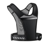 Running Water Vest | Hiking Water Bottle Backpack | Reflective Hydration Chest Bag | For Women Men Runners Hikers Campers Fishermen Motorcyclists Bikers Travelers Fishing