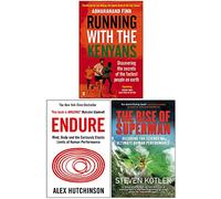 Running with the Kenyans, Endure & The Rise Of Superman 3 Books Collection Set