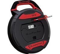 RUNPOTEC - Dispositivo de recogida de cables GF3 | 20 m de cable con varilla de fibra de vidrio Ø 3 mm | Resistente a los golpes y a prueba de salpicaduras | Incluye juego de accesorios de 16 piezas y