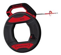 Runpotec Runpo 10014 - Guía pasacables triple trenzado con carcasa, 5,3 mm (30 m)