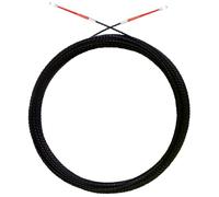 Runpotec Runpo 20240 - Guia pasacables triple trenzada sin carcasa, 5.3 mm, 20 m longitud, 2 x puntas Runpoglider