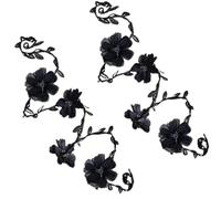 RUNRAYAY 2 Pcs Renaissance Flower Arm Wrap, Fairy Costume Accessories Flower Arm Wraps Belts Headband Elf Costume, D