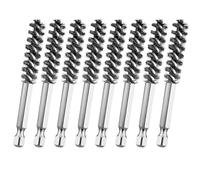 RUNRAYAY 8 piezas de cabezales de cepillos para palos de golf, cabezal de cepillo para palos de golf, mango hexagonal, taladro eléctrico, cepillo de alambre, casquillos de eje, cepillos de acero