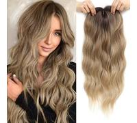 RUNRAYAY Adorno de pelo rizado natural para mujeres, 20.0 in, ligero y transpirable, para adelgazar el cabello con 5 clips antideslizantes (R6/12/60#)