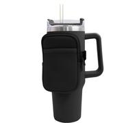 runrayay Bolsa de Agua Caliente Bolsa Stanley Accesorios, Bolsa de Correa Ajustable, Bolsa con Cremallera Bolsa Bolsillo Bolsillo con Bolsillo, Bolsa de Agua Corriendo Bolsillo Negro