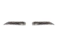 RUNRAYAY Un par de Cejas Falsas Artesanales, Cejas Falsas de Cabello Natural con Base de Encaje para Hombres y Mujeres, Aspecto Natural para Uso Diario - Modelo A