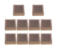 RUNROTOO 10 cajas de cerillas vacías - Contenedores de papel deslizantes vacíos para cerillas - Soporte de almacenamiento de DIY para bodas, fiestas, camping