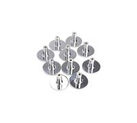 RUNROTOO 10 Pomos de Armario Forma de Diamante de 30 Mm, Tiradores Elegantes y Prácticos de Aleación de Zinc y Piedra de Imitación para Cocina y Cajones