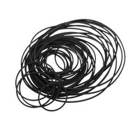 RUNROTOO 120 Correas de Goma de Repuesto para Tocadiscos - Correas para casetes de Tocadiscos, pletinas de Casete y grabadoras de DVD - Repuestos para Equipos de Audio para Eventos Musicales