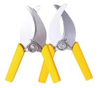 RUNROTOO 2 Alicates para Pelar Corteza de Árboles Frutales Resistentes al Óxido Herramienta de Jardinería Manual de Acero Inoxidable y Fáciles de Transportar, Paquete de 2