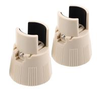 RUNROTOO 2 Patas de Repuesto de Altura Ajustable - Elevadores de Cama - Extensores de Patas de Mesa para sofá, Silla, gabinete, Escritorio - Elevador de Muebles Resistente de 2 a 3,27 Pulgadas