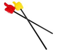 RUNROTOO 2 Piezas de Punteros de Dedo de Espuma para Enseñanza y Fiestas, Bastones los Dedos, Ideales para Actividades y Mejorar el Rendimiento