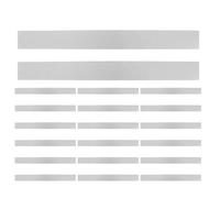 RUNROTOO 20 unidades de cinta reflectante para tacómetro óptico: tira marcadora retrorreflectante autoadhesiva - Cinta de detección de rotación del eje del motor 20x2cm/7.87x0.79in