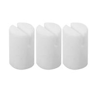 RUNROTOO 3 Piezas Cejuela de Hueso de Buey para Banjo de Cinco Cuerdas, Textura Suave y Sensación Cómoda, Pieza de Color Claro Adecuada para Mejorar el Sonido