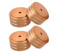 RUNROTOO 4 Patas de Madera para Tabla de Cortar: Patas estabilizadoras para Tabla de Cortar, Base elevadora para de quesos y Embutidos, Almohadillas de Agarre para bandejas, Muebles y sillas de 4 x 4