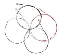 RUNROTOO 4 Piezas Cuerdas para Violín Tamaño 1/4 Accesorios para Instrumentos Musicales Kit de Reparación y Reemplazo de Cuerdas de Violín Set Completo