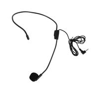 RUNROTOO 5 Auriculares con micrófono: Auriculares con Cable con cancelación de Ruido - Micrófono de Diadema para Uso docente, oratoria, Canto y presentaciones en el Aula.