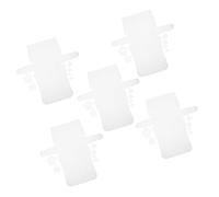 RUNROTOO 5 Hojas de Lona de Malla Plástica Patrón Floral para Hacer Bolsos y Bordados, Material Liviano para Manualidades y Bricolaje