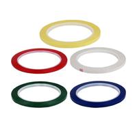 RUNROTOO 5 Rollos de Cintas para Escalas de Violín de Pvc Removibles, Pegatinas para Violín Que Ayudan a Localizar Posiciones, Ideales para Principiantes y Niños