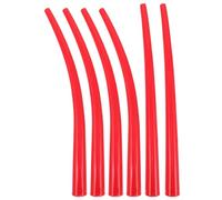 RUNROTOO 6 boquillas de extensión extralargas para pistola de calafateo tipo salchicha - Boquilla larga tipo salchicha - Punta de extensión de repuesto reutilizable para aplicador de calafateo