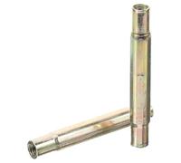 RUNROTOO Accesorios de Cerradura de Puerta Conectores de Cerradura de Puerta de Acero Inoxidable Dorado Conectadores de Cerradura de Puerta 2 Piezas Rosca M5 Rosca Interna No se Desliza