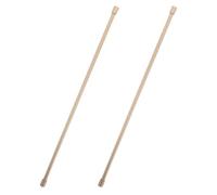 RUNROTOO Barra Separadora Dorada de 8mm para Estantes de Cocina y Hogar, Varilla Metálica de Aleación de Aluminio Gruesa para Organización y Resistente