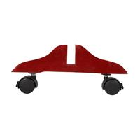 RUNROTOO Base Divisoria con Ruedas para Puertas Correderas y Separadores, Material Madera y Plástico, Movilidad para Oficina y Hogar Minimalista