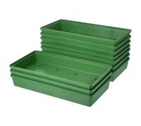 RUNROTOO Base Reutilizable de Plástico Abs 10 Cuencos para Arreglos de Flores Gran Capacidad y Diseño Único para de Mesa en Bodas y