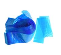 RUNROTOO Bolsa Cordón de Seguridad para Aplicaciones, 100 Unidades de Plástico Azul, Protege Máquina en Actividades Artísticas