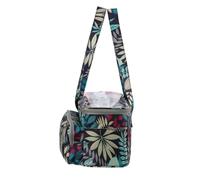 RUNROTOO Bolsa Organizadora Portátil de Oxford para Herramientas de Tejido Asa Reforzada Adecuado para Labores de Crochet y Almacenamiento de Hilo